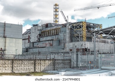 Chornobyl Nuclear Power Plant Without Sarcophagus