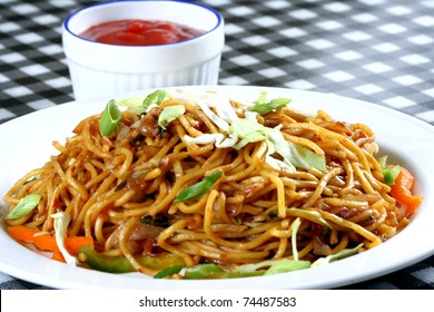 Chowmein In Plate