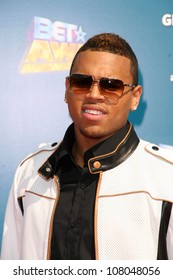 Chris Brown  At The BET Awards '08. Shrine Auditorium, Los Angeles, CA. 06-24-08