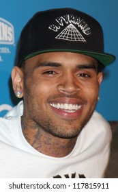 Chris Brown At The Chris Brown Channel Launch Party, Private Location, Los Angeles, CA 10-20-12