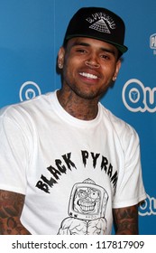 Chris Brown At The Chris Brown Channel Launch Party, Private Location, Los Angeles, CA 10-20-12