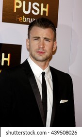 Chris Evans At The Los Angeles Premiere Of 'Push' Held At The Mann Village Theater In Westwood, USA On January 29, 2009.