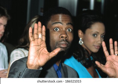 Chris Rock And Wife Malaak At Premiere Of BAD COMPANY, NY 6/4/2002