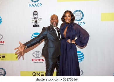 Chris Spencer Attends The 48th NAACP IMAGE AWARDS On Saturday February 11, 2017 At Pasadena Civic Auditorium In California - USA 