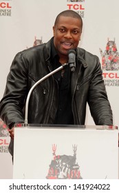 Chris Tucker At The Jackie Chan Hand And Foot Print Ceremony, TCL Chinese Theater, Hollywood, CA 06-06-13