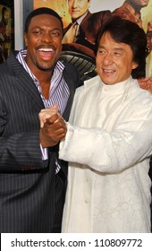 Chris Tucker and Jackie Chan at the Los Angeles Premiere of "Rush Hour 3". Mann's Chinese Theater, Hollywood, CA. 07-30-07