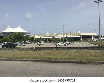 Christ Church, Barbados, 10/6/2019 : Terminal In Grantley Adams |International Airport - Stock Photo 