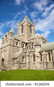 Christ Church Cathedral At Dublin Ireland