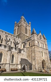 Christ Church Cathedral At Dublin Ireland