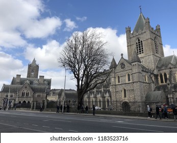 Christchurch Cathedral In Dublin.