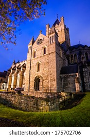 Christchurch Cathedral At Night