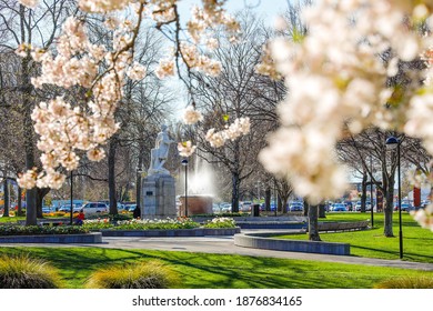 Christchurch CBD Spring, New Zealand