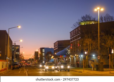 CHRISTCHURCH, NEW ZEALAND - JUNE 16, 2015: Christchurch Casino At Night