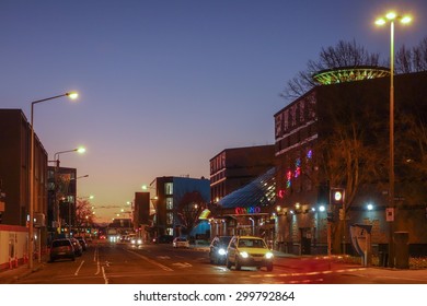 CHRISTCHURCH, NEW ZEALAND - JUNE 16, 2015: Christchurch Casino At Night