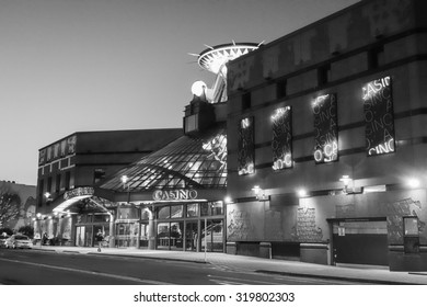 CHRISTCHURCH, NEW ZEALAND - JUNE 16, 2015: Christchurch Casino At Night