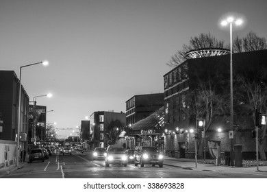 CHRISTCHURCH, NEW ZEALAND - JUNE 16, 2015: Christchurch Casino At Night