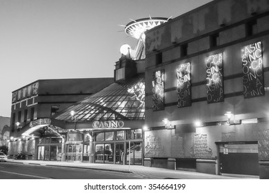 CHRISTCHURCH, NEW ZEALAND - JUNE 16, 2015: Christchurch Casino At Night