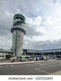 Christchurch, New Zealand - Nov 6, 2016. View Of International Airport In Christchurch, New Zealand.