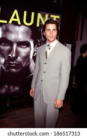 Christian Bale, Wearing Armani Suit,, At Celebrating Of Flaunt Magazine's 4/00 Cover, NY 4/12/00