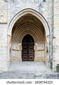 Christian Cathedral Of Évora In Portugal