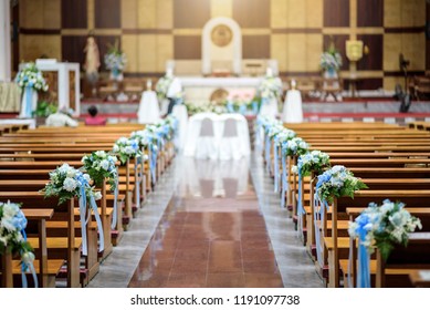 Church Wedding Decor High Res Stock Images Shutterstock