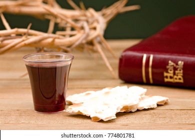Christian Communion - A Celebration of the Jesus' Death - Shutterstock ID 774801781
