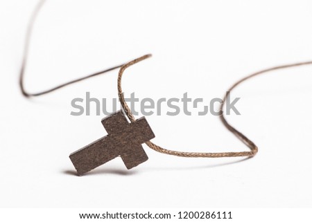 Similar – Image, Stock Photo Credo Christian cross