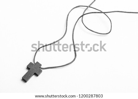 Similar – Image, Stock Photo Credo Christian cross