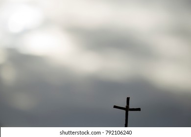 Christian cross with rosary in the open Holy Bible. Prayer to God. Cross and rosary on the pages of the book. - Shutterstock ID 792106240
