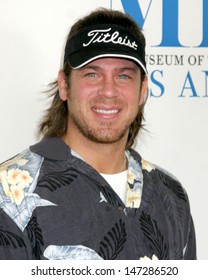 Christian Kane Museum Of TV & Radio Golf Tournament Riviera Country Club Pacific Palasides, CA April 10, 2006