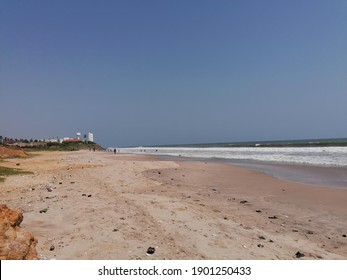 Christianborg Castle And Osu Beach In Picture