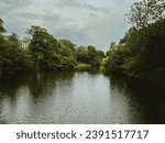 Christiania lake in Copenhagen, Denmark