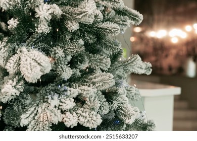 Christmas advent calendar concept rustic festive holidays atmosphere in low light room with blurred background and garland bokeh lights vintage toning style picture - Powered by Shutterstock