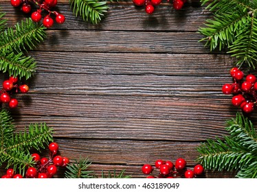 christmas background, christmas decoration on the wooden table - Powered by Shutterstock