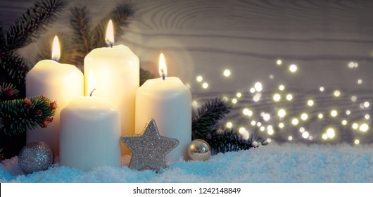 3,762 Four candle christmas white Images, Stock Photos & Vectors ...