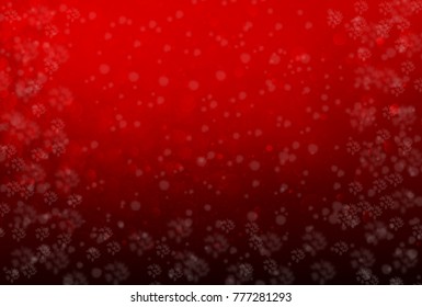 Christmas background, Glitter abstract red bokeh, Red holiday background - Shutterstock ID 777281293
