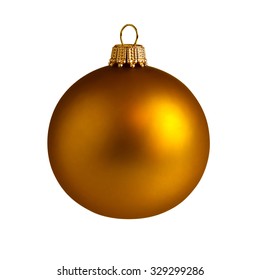 christmas ball with clipping path - Shutterstock ID 329299286