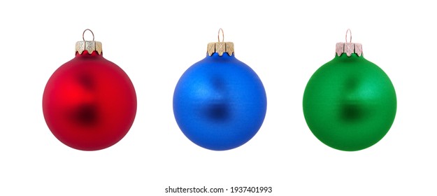 Christmas Ball Isolated On A White