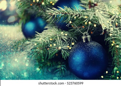 Blue Christmas Ornament Images Stock Photos Vectors Shutterstock