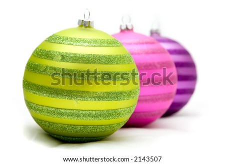 Similar – Image, Stock Photo Pink Christmas ball baubles isolated on pink background,