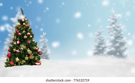 Christmas Banner Panorama Background Stock Photo 776132719 | Shutterstock