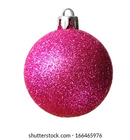 Christmas bauble isolated on a white background   