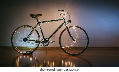 christmas bike lights