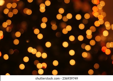 Christmas Blurred Lights Decoration