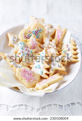 Similar – Image, Stock Photo cookie plates Food Dough