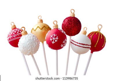 Christmas Cake Pops