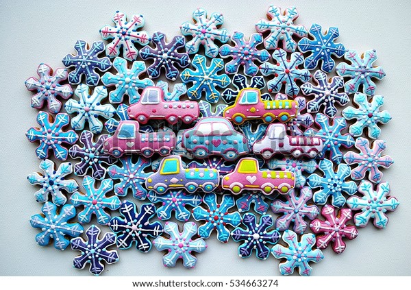 Christmas , Car , Snow\
shapes