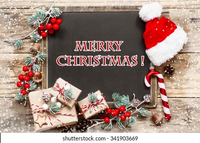 christmas card - Shutterstock ID 341903669
