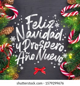 Christmas Card With Wishes Words In Spanish 