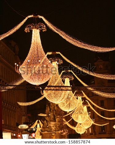 Similar – Image, Stock Photo großer Leuchter Chandelier